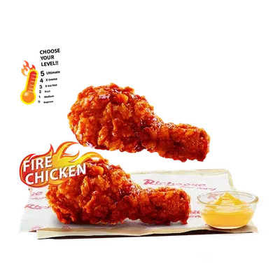 Foto Drum Stick Fire Chicken 2pcs