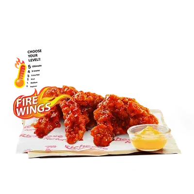 Foto Fire Wings 3pcs