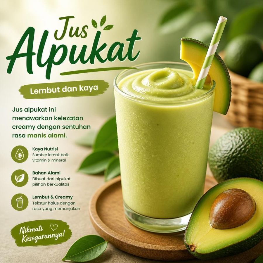 Foto Jus Alpukat di RM Bumi Aki