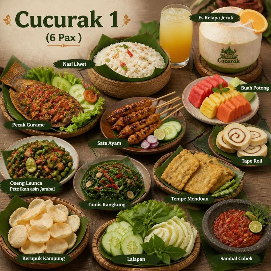 Foto Cucurak 1 untuk 6 Pax di RM Bumi Aki
