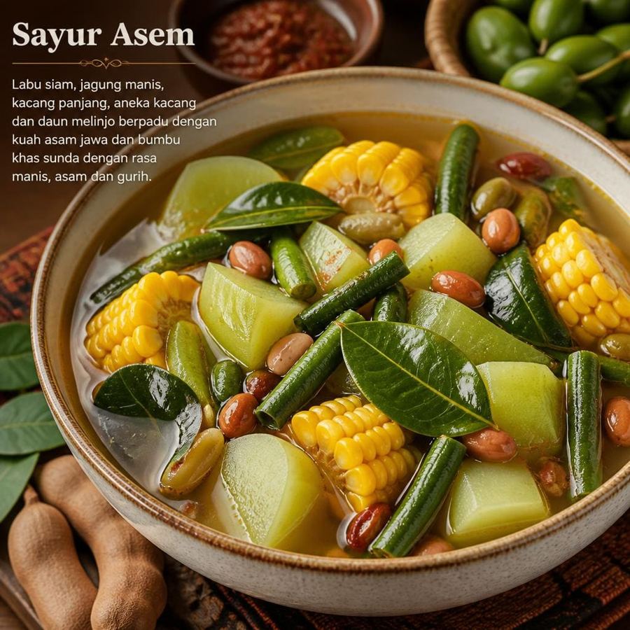 Foto Sayur Asem di RM Bumi Aki