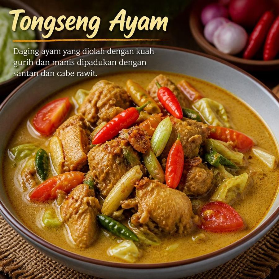 Foto Tongseng Ayam di RM Bumi Aki