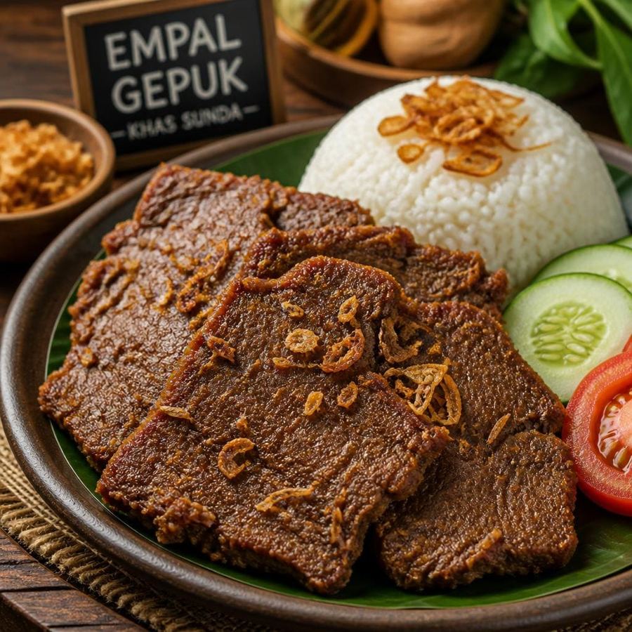 Foto Empal Gepuk di RM Bumi Aki