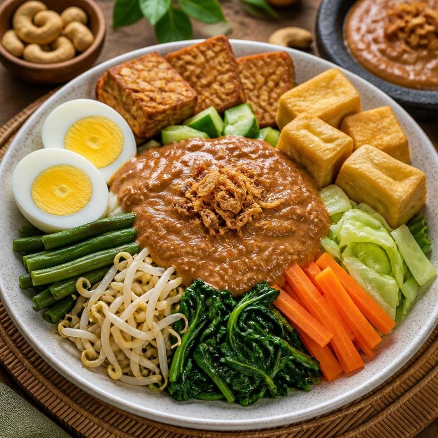 Foto Gado-Gado di RM Bumi Aki