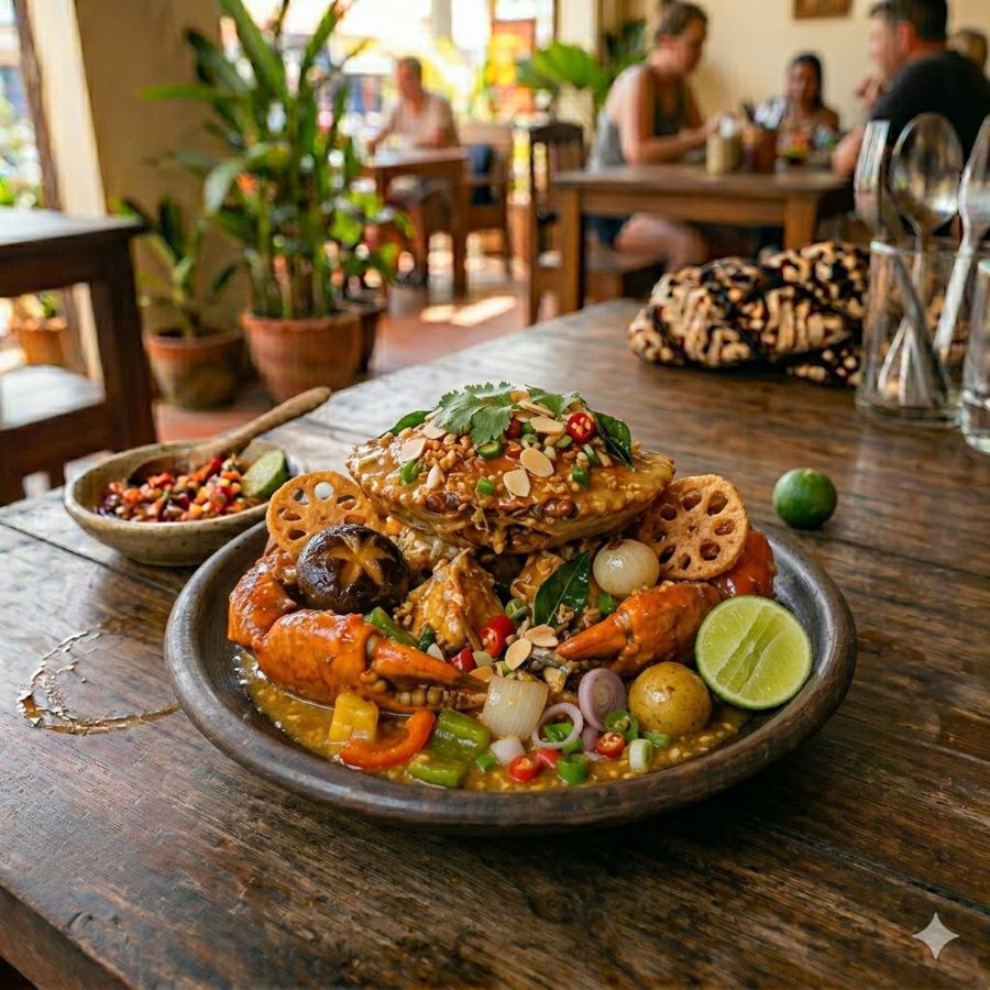 Foto Kepiting Mentega Spesial Jantan 5 Ons