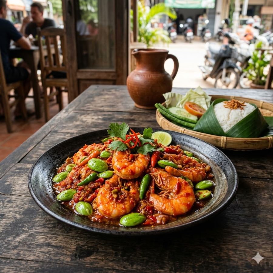 Foto Udang Sambal Pete