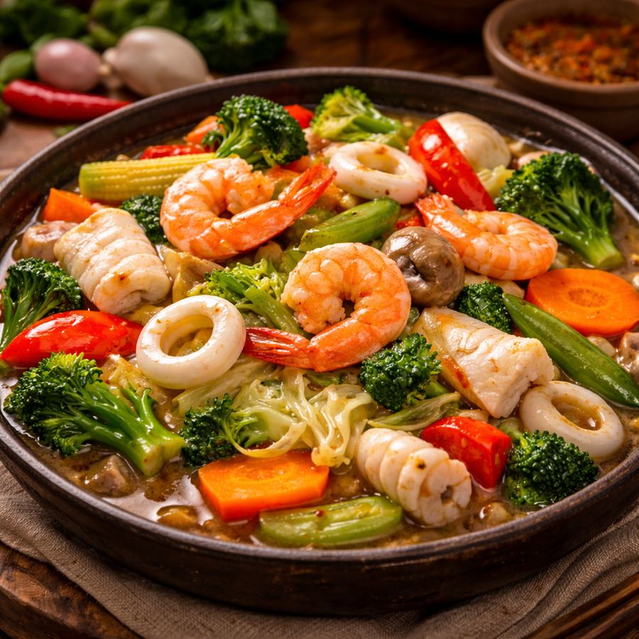 Foto Capcay Seafood