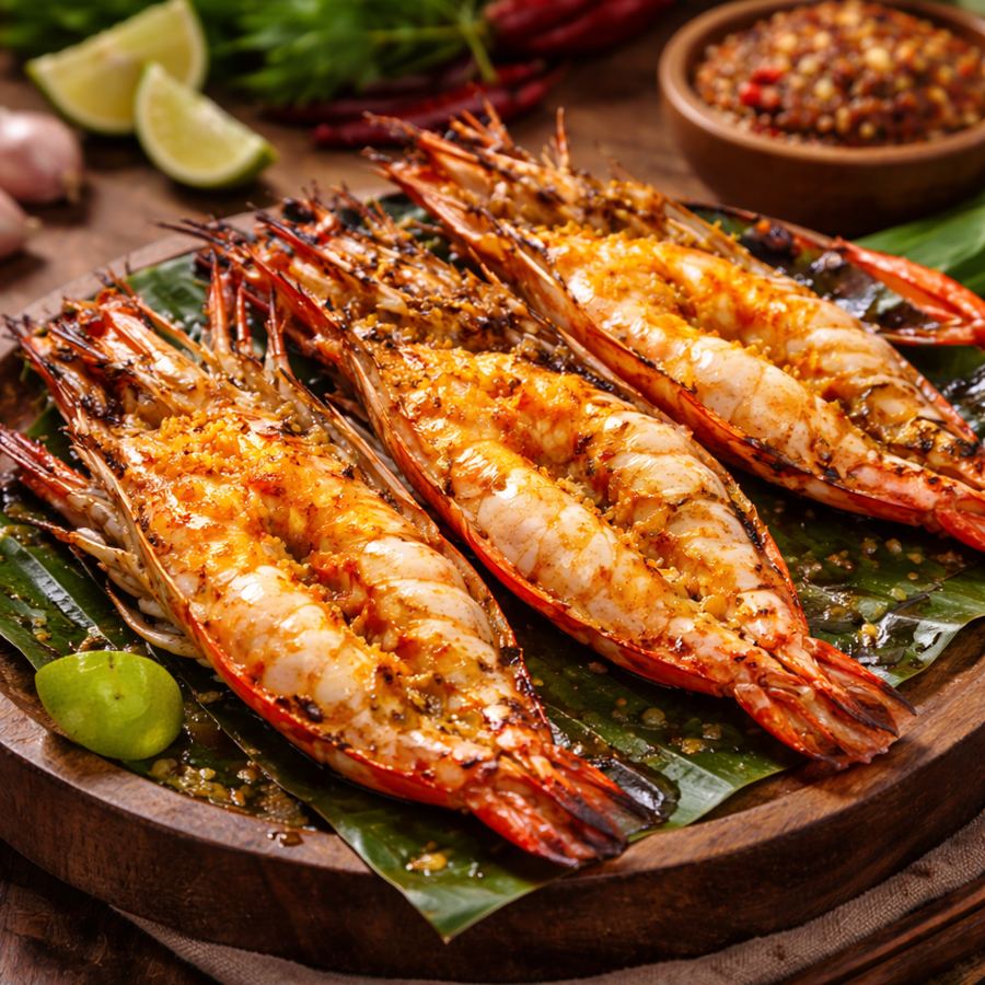 Foto Udang Galah Panggang 2,5 Ons