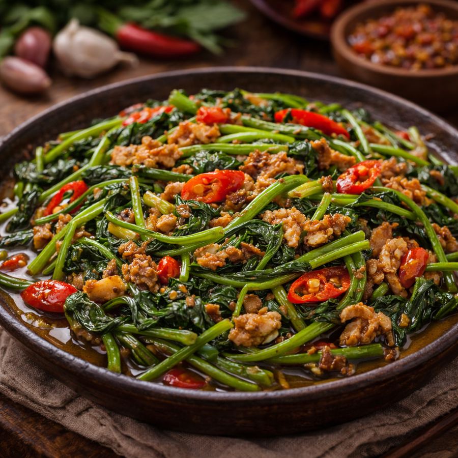 Foto Kangkung Terasi