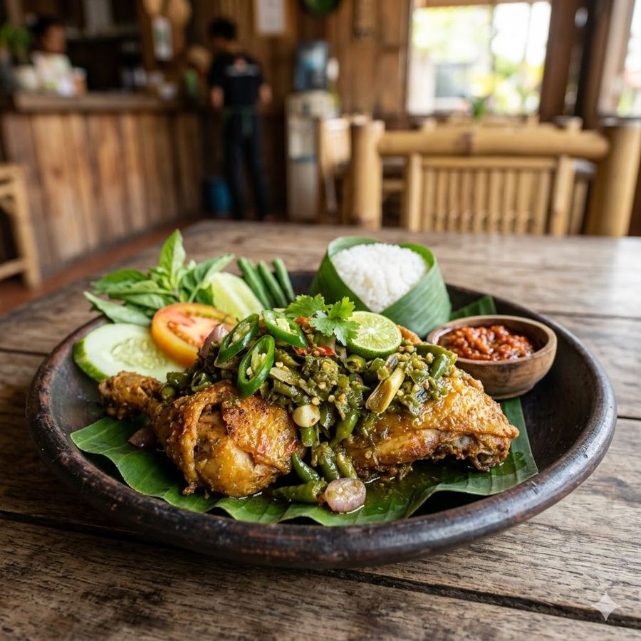 Foto Ayam Cabe Ijo