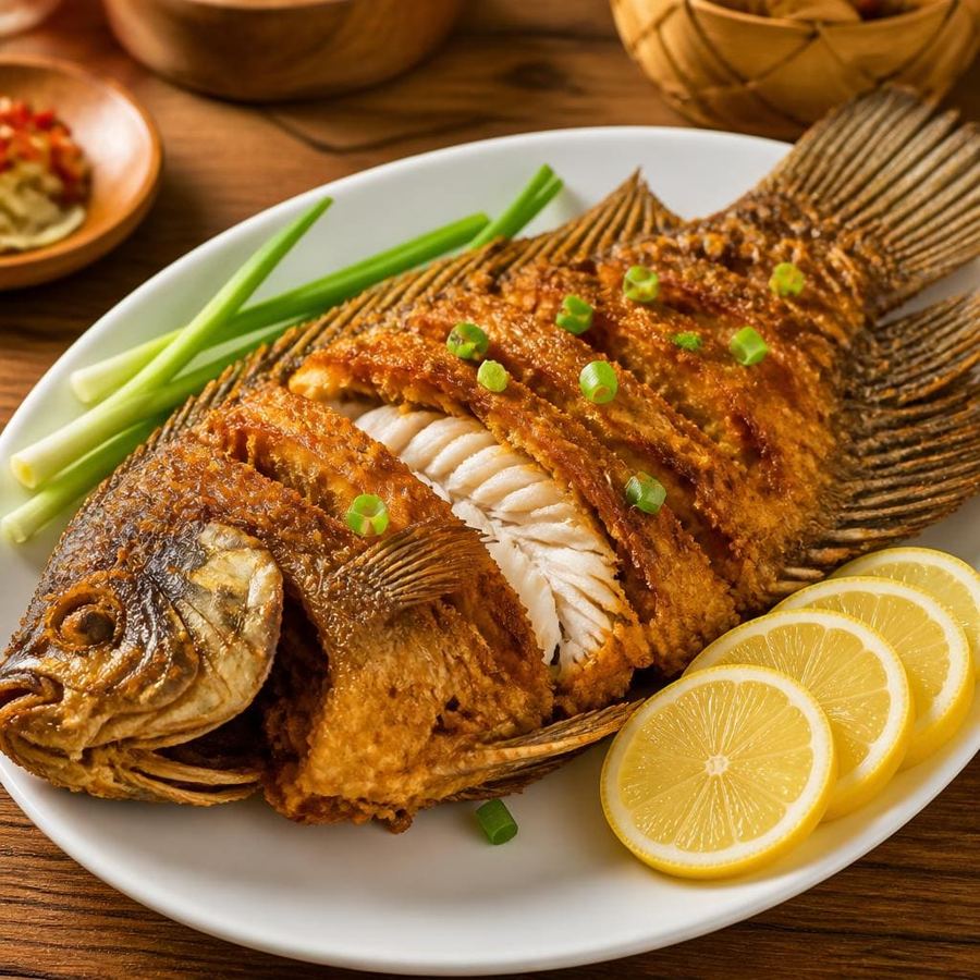 Foto Gurame Goreng dari Sate Khas Senayan