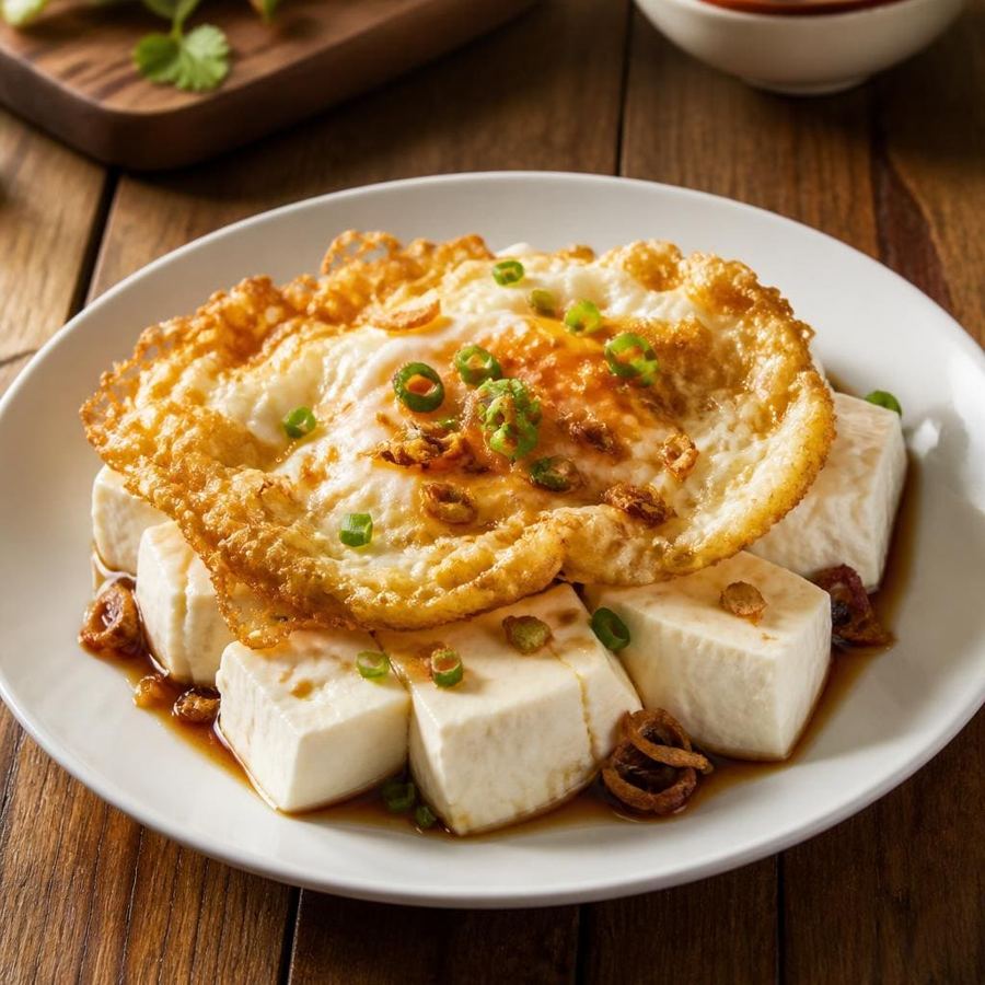 Foto Tahu Telur dari Sate Khas Senayan