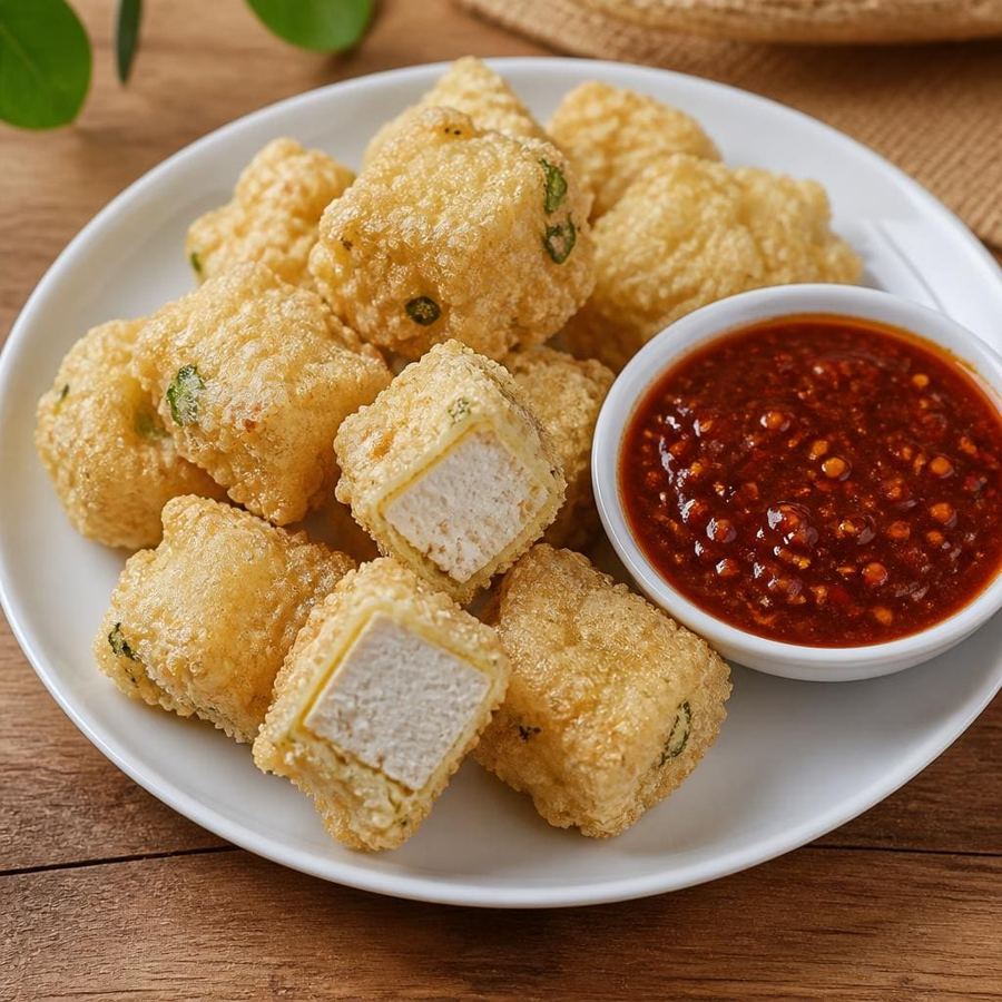 Foto Tahu Cireng Bumbu Rujak dari Sate Khas Senayan
