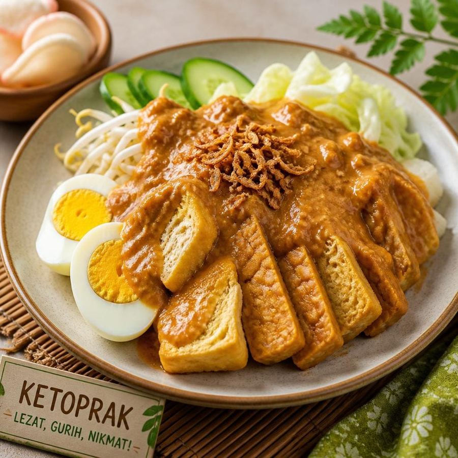 Foto Ketoprak dari Sate Khas Senayan