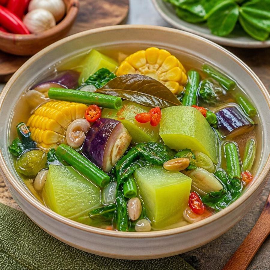 Foto Sayur Asem dari Sate Khas Senayan