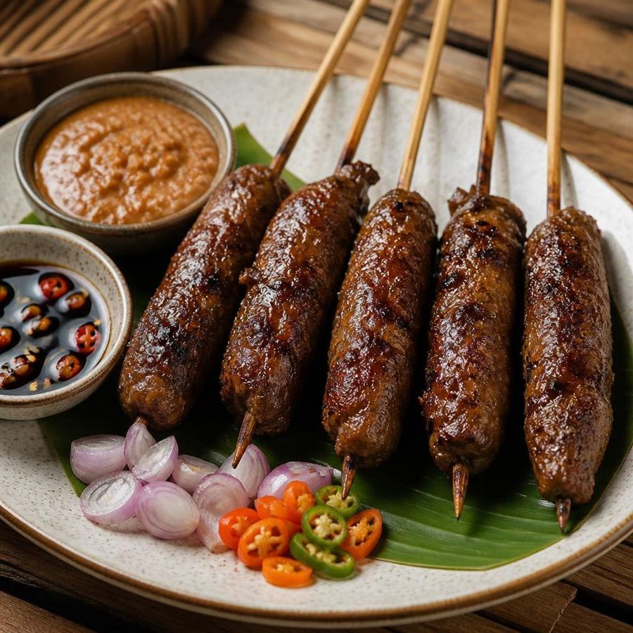 Foto Sate Kambing Buntel 5 Pcs dari Sate Khas Senayan