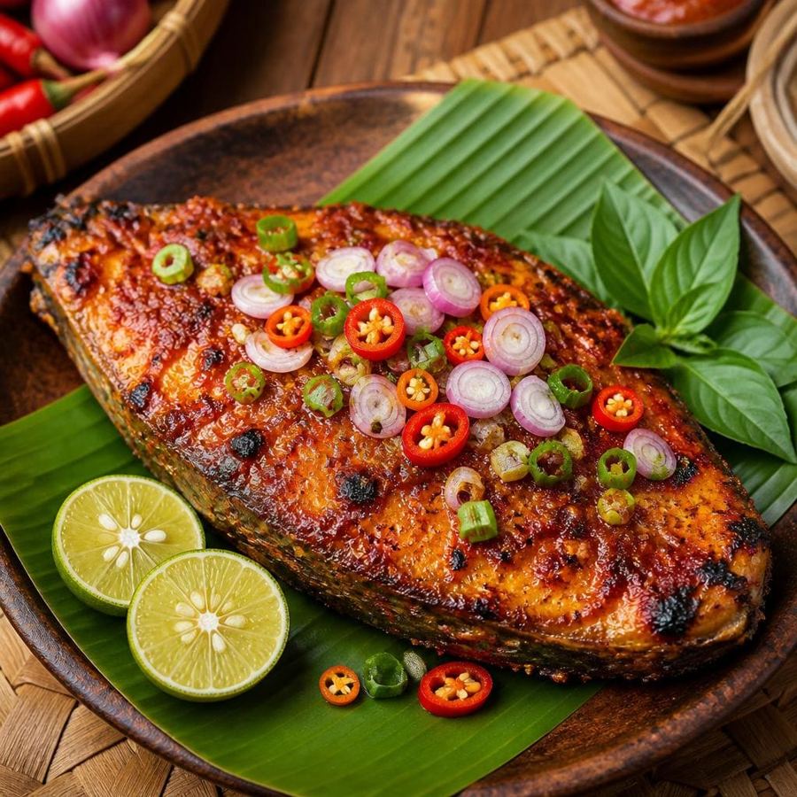 Foto Tenggiri Bakar Taliwang dari Sate Khas Senayan