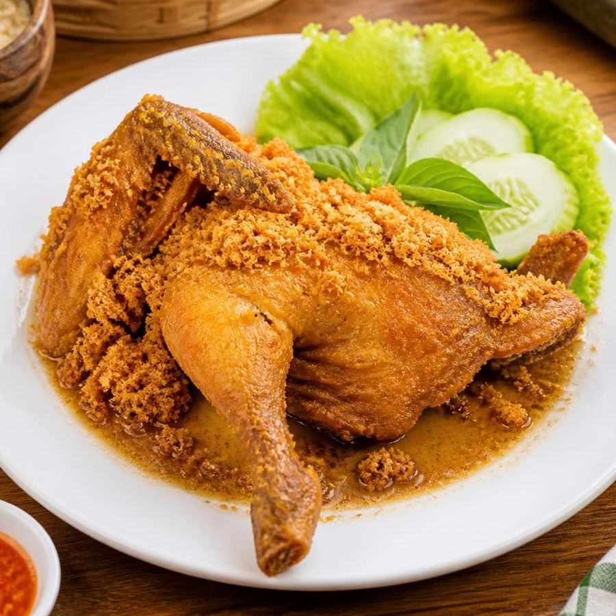 Foto Ayam Goreng Kremes 1/2 ekor dari Sate Khas Senayan