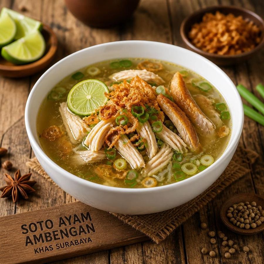 Foto Soto Ayam Ambengan dari Sate Khas Senayan