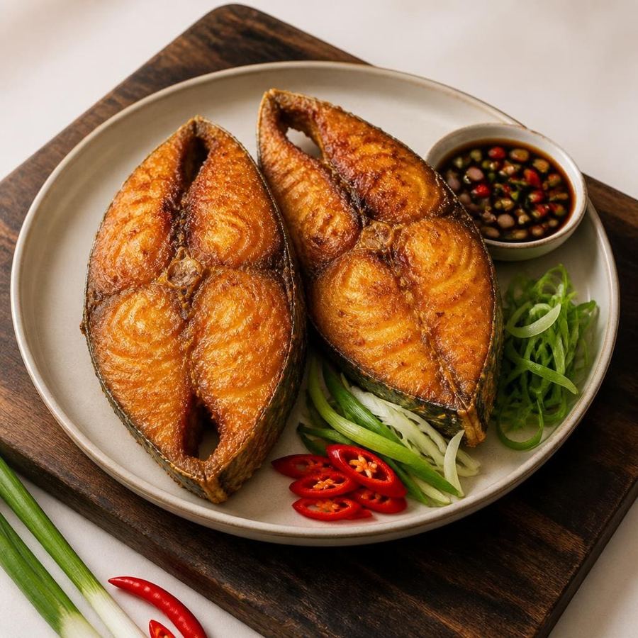 Foto Tenggiri Goreng dari Sate Khas Senayan