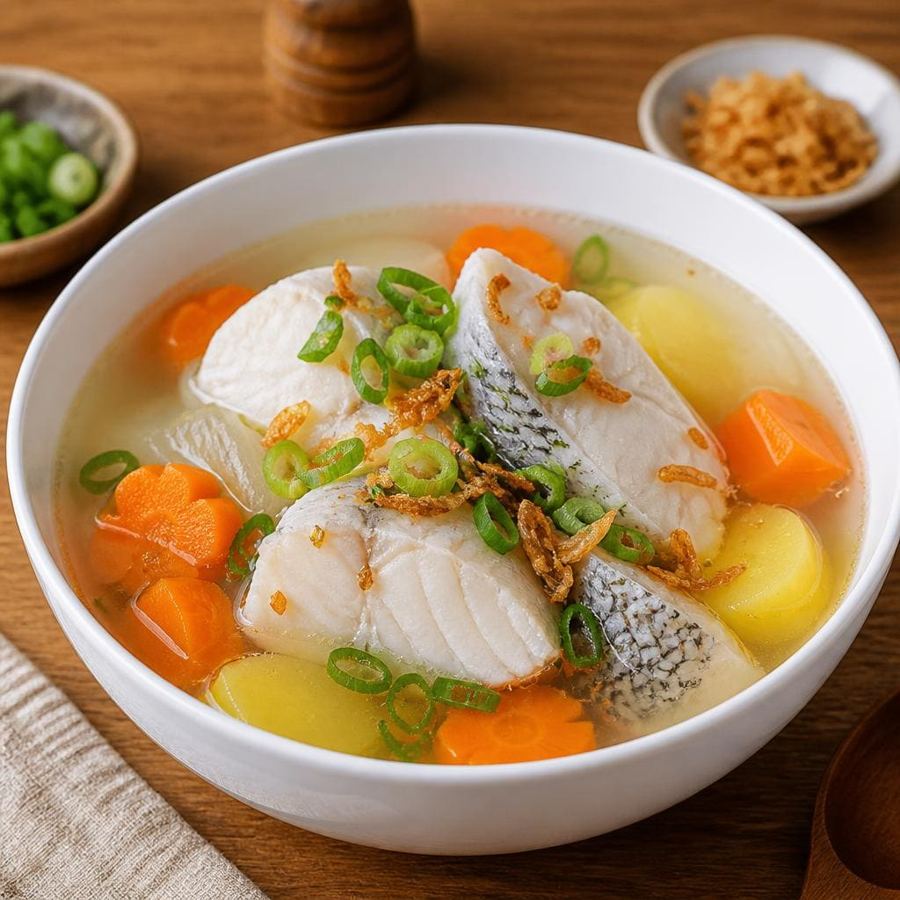Foto Sop Ikan dari Sate Khas Senayan