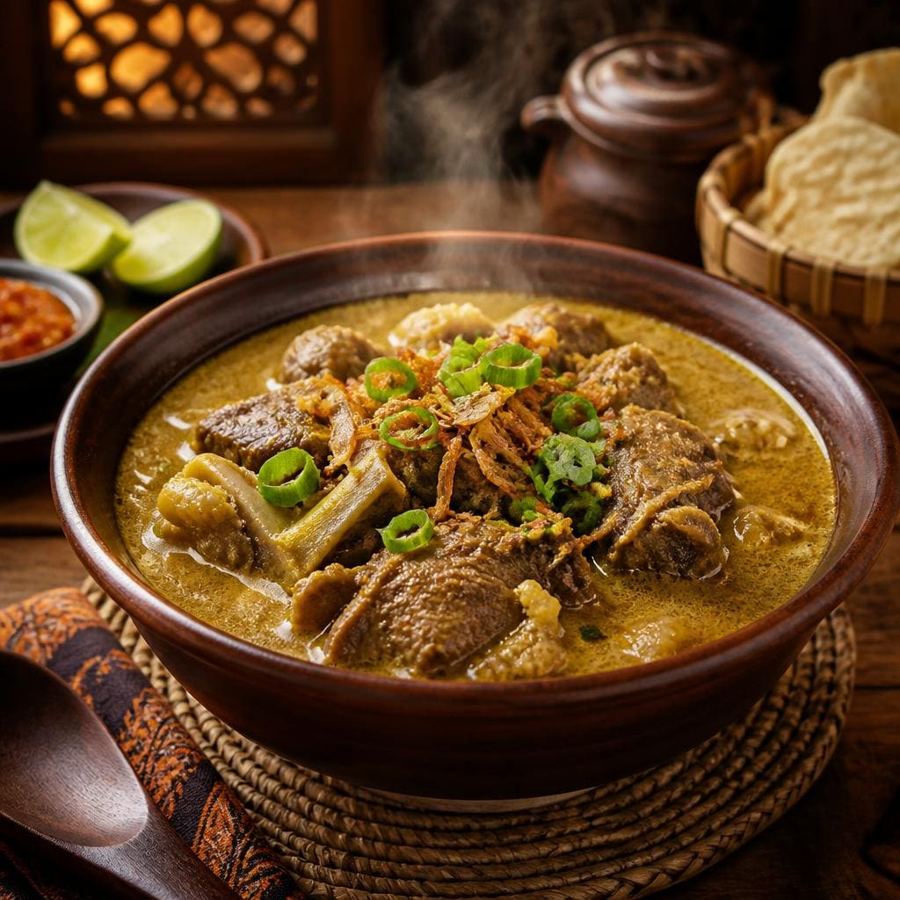 Foto Gule Kambing dari Sate Khas Senayan