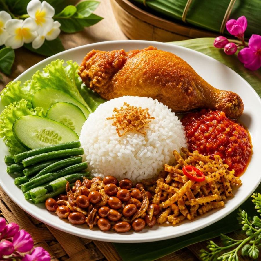 Foto Nasi Berkat dari Sate Khas Senayan
