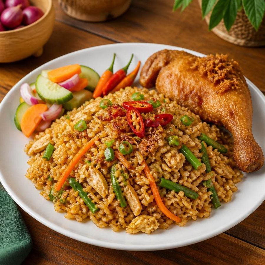 Foto Nasi Goreng Ayam dari Sate Khas Senayan