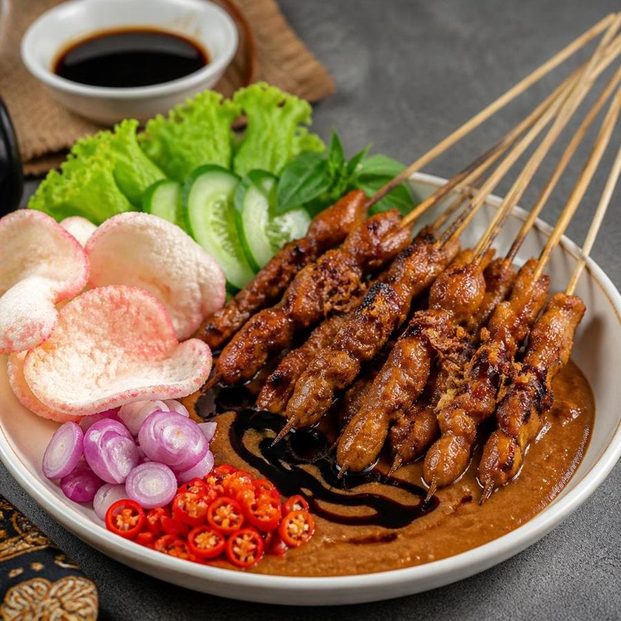 Foto Sate Ayam Ponorogo Campur 10 Pcs dari Sate Khas Senayan