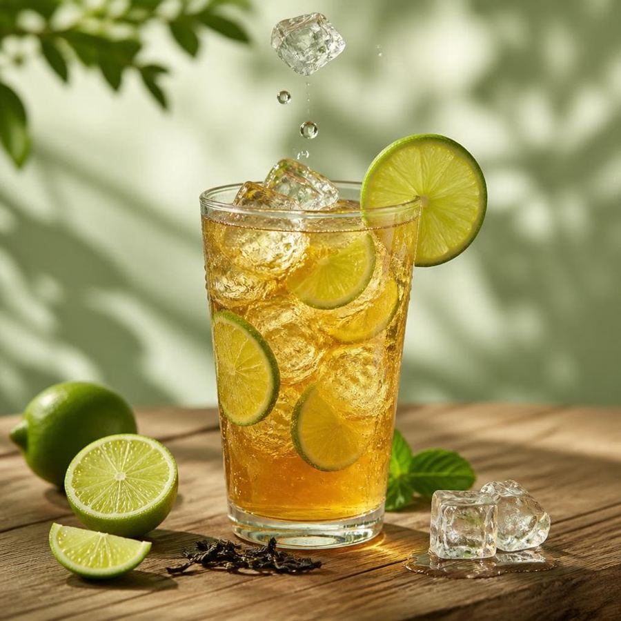 Foto Es Lime Tea dari Sate Khas Senayan