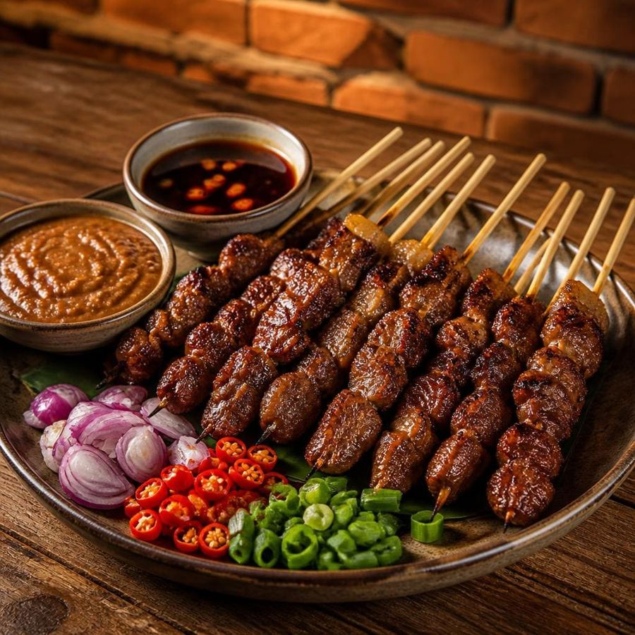 Foto Sate Kambing Campur 10 Pcs dari Sate Khas Senayan