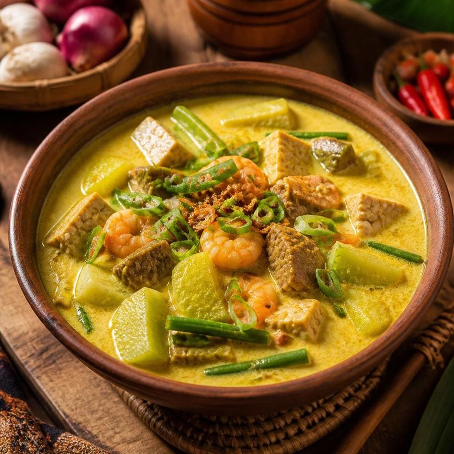 Foto Sayur Lodeh dari Sate Khas Senayan