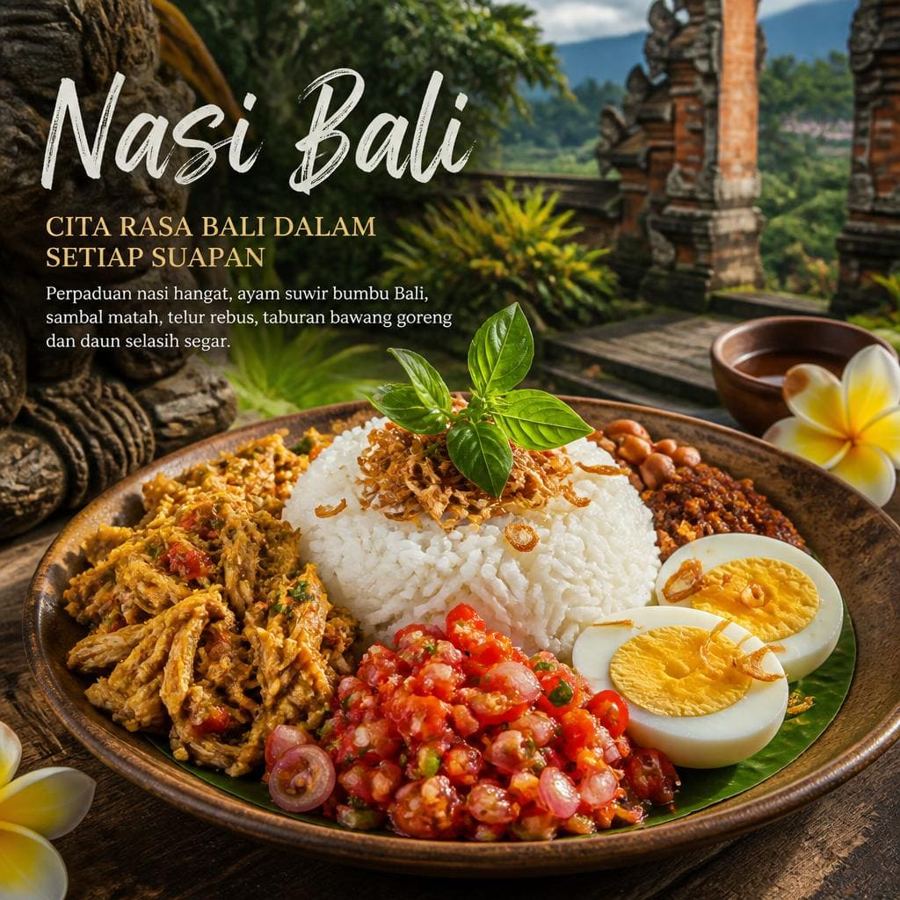 Foto Nasi Bali dari Sate Khas Senayan