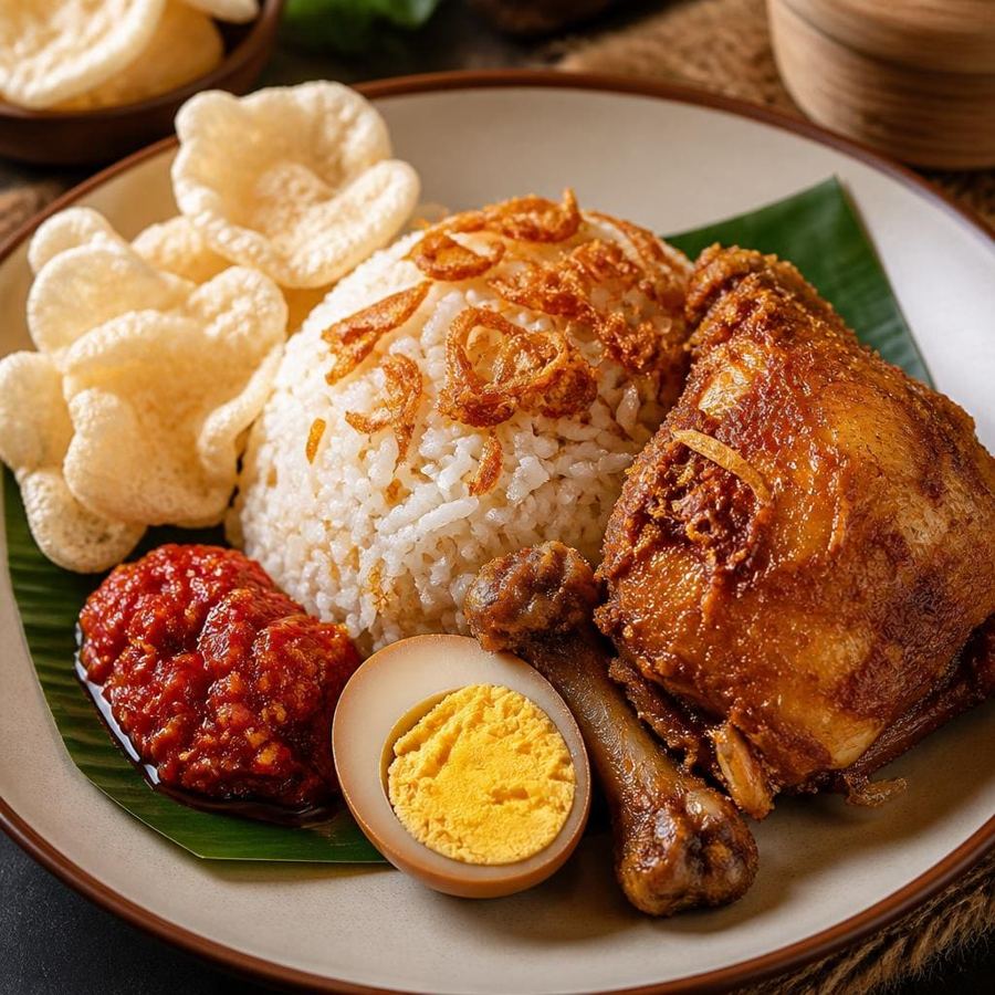 Foto Nasi Langgi dari Sate Khas Senayan