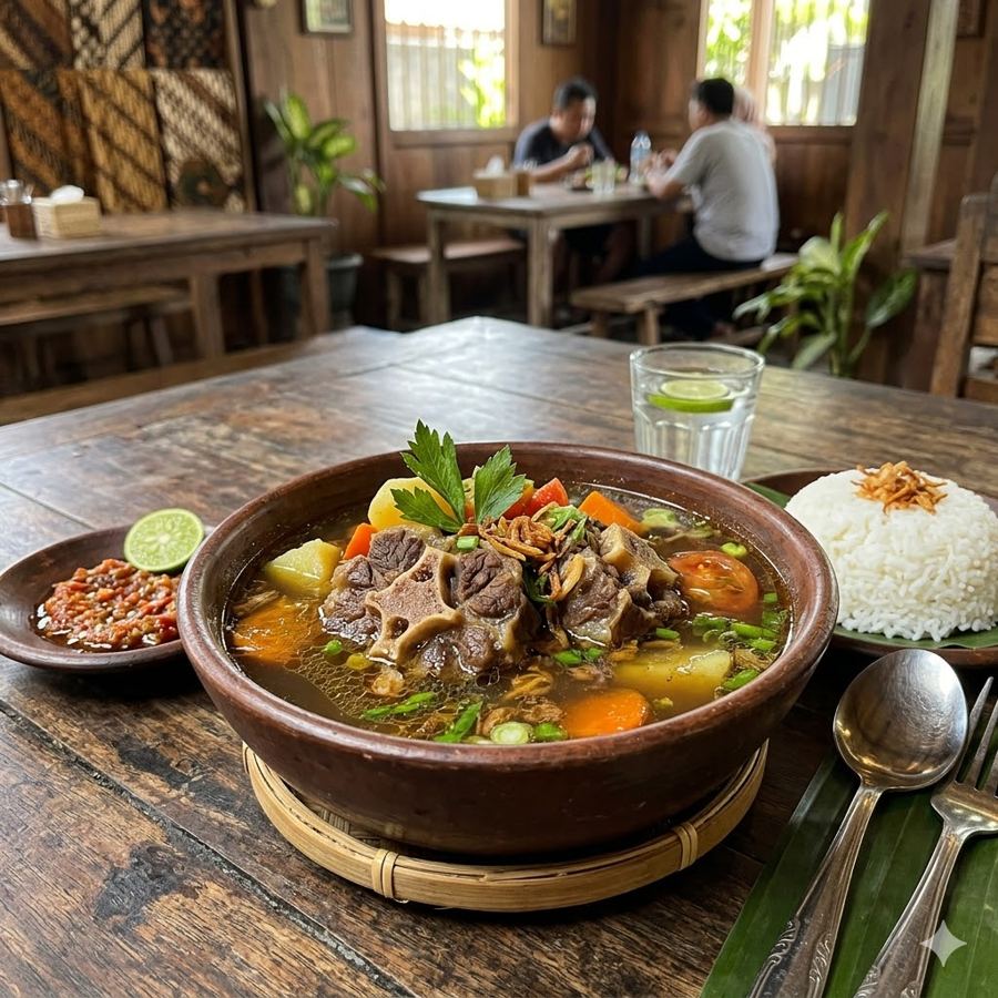 Foto Sop Buntut Sapi