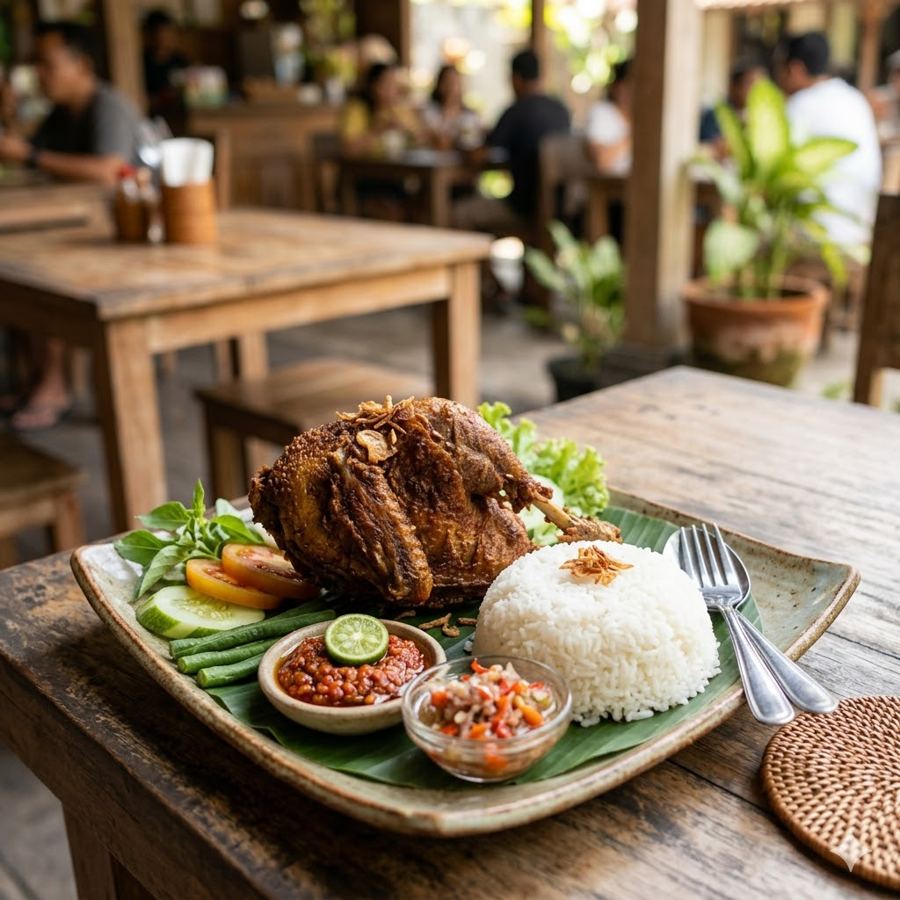 Foto Bebek Goreng