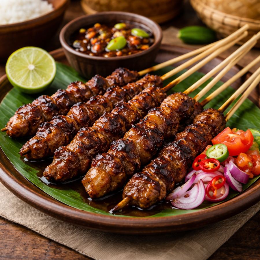 Foto Sate Kambing Pak Budi