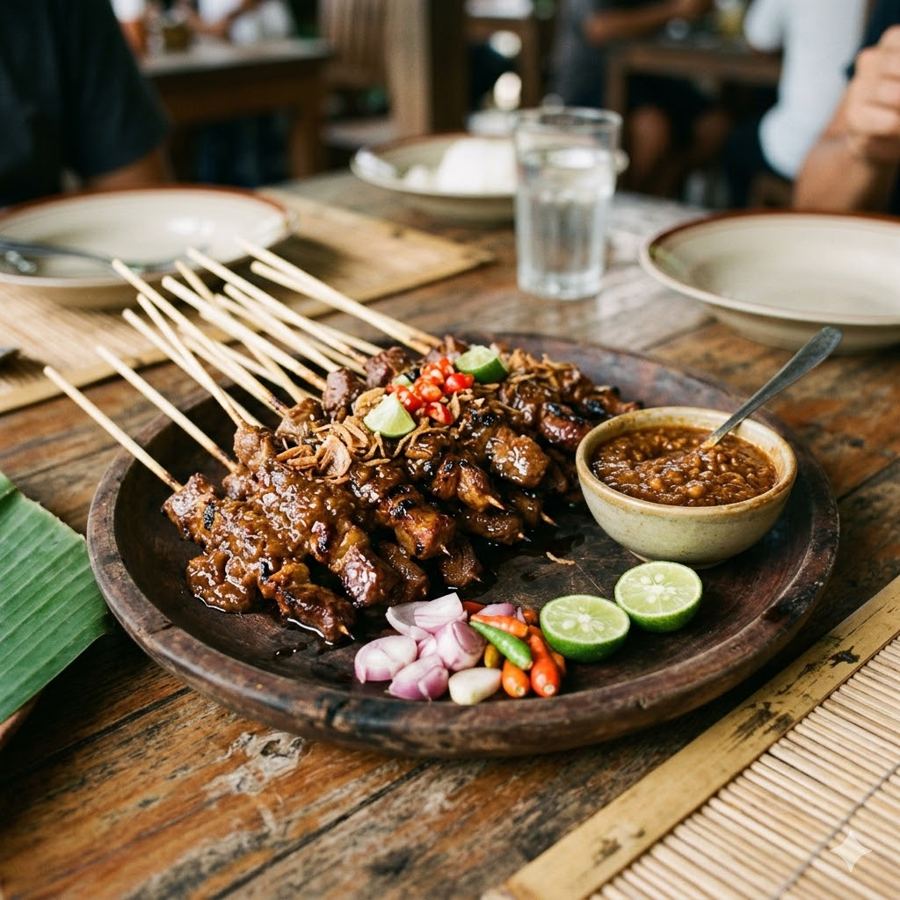 Foto Sate Sapi Pak Budi