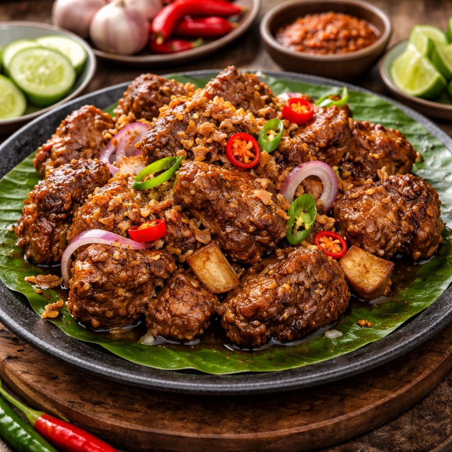 Foto Sate Goreng Iga Pak Budi