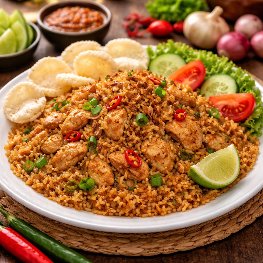 Foto Nasi Goreng Ayam Pak Budi