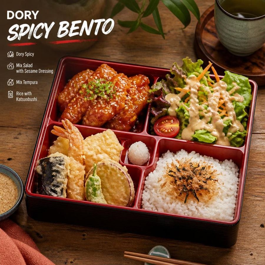 Foto Dory Spicy Bento Shaburi