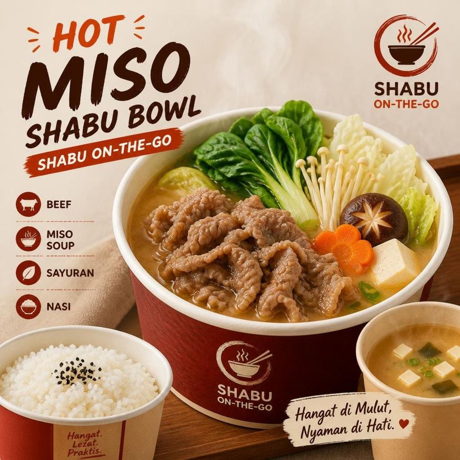Foto Hot Miso Shabu Bowl Shaburi