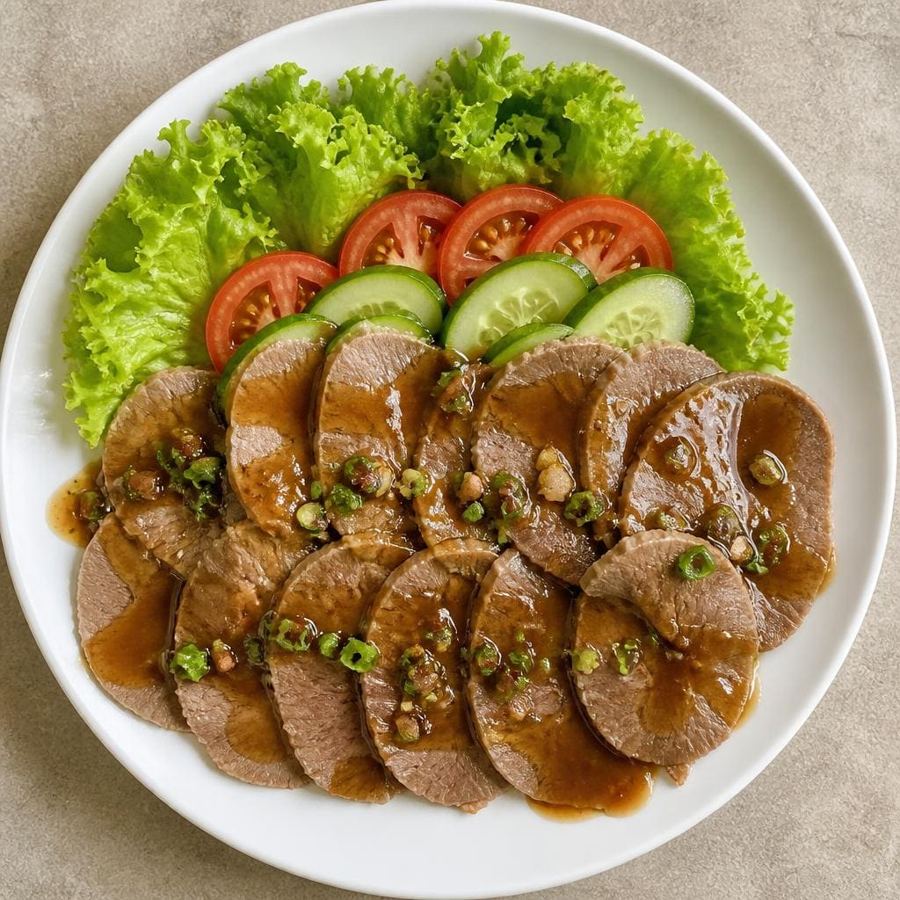 Foto Beef Tongue Shaburi