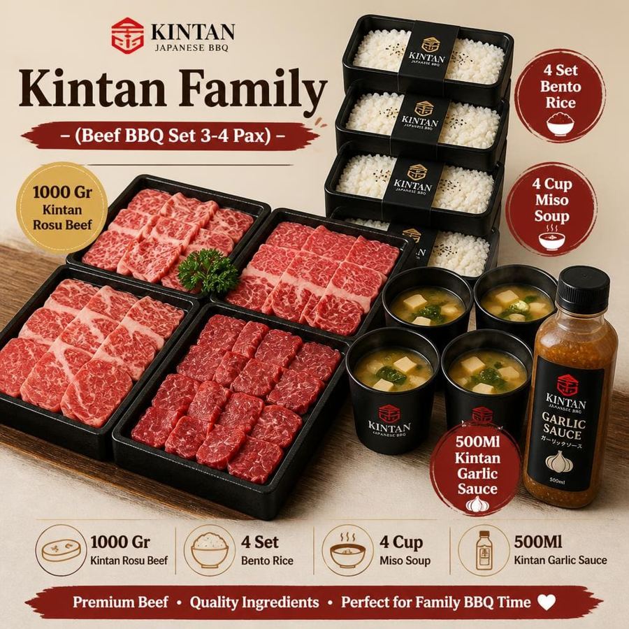 Foto Kintan Family Beef BBQ Set 3-4 Pax Shaburi