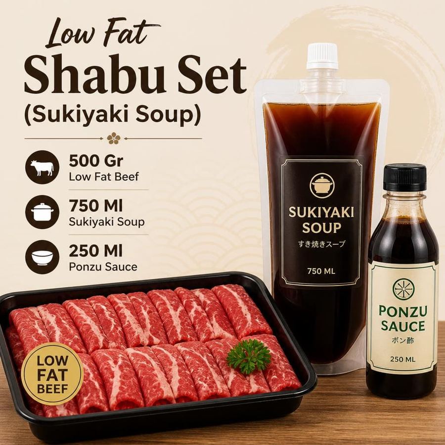 Foto Low Fat Shabu Set Sukiyaki Soup Shaburi