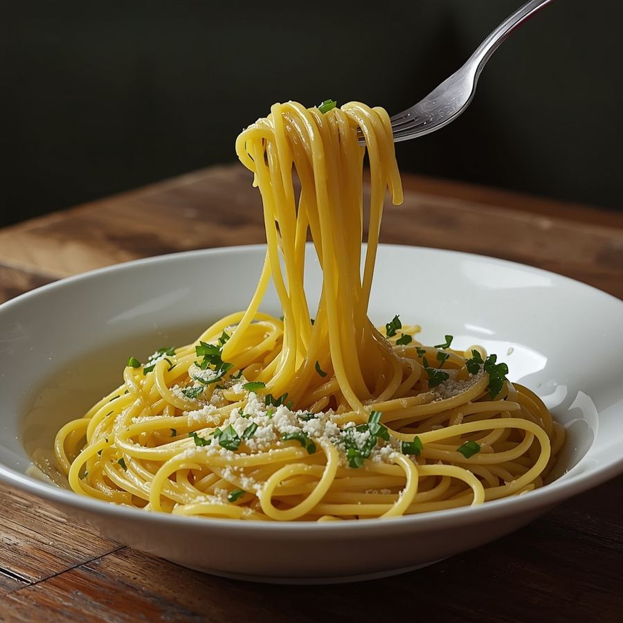 Foto Spaghetti Aglio Olio