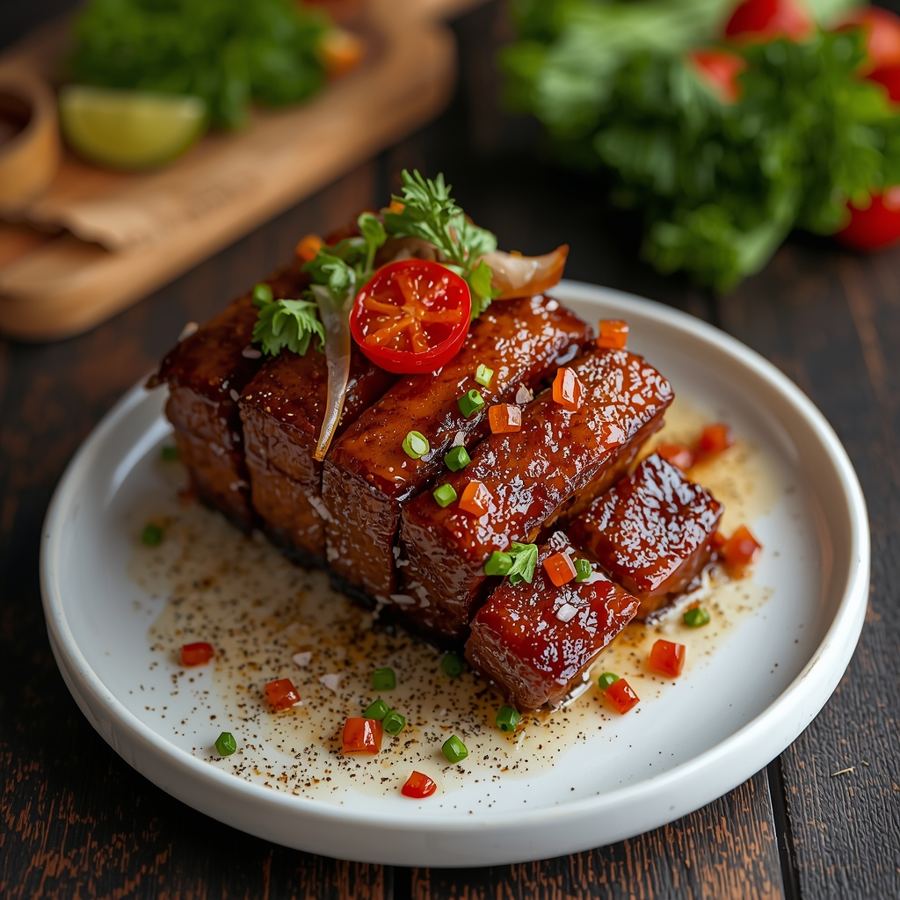 Foto Crispy Pork Belly Bumbu Bali