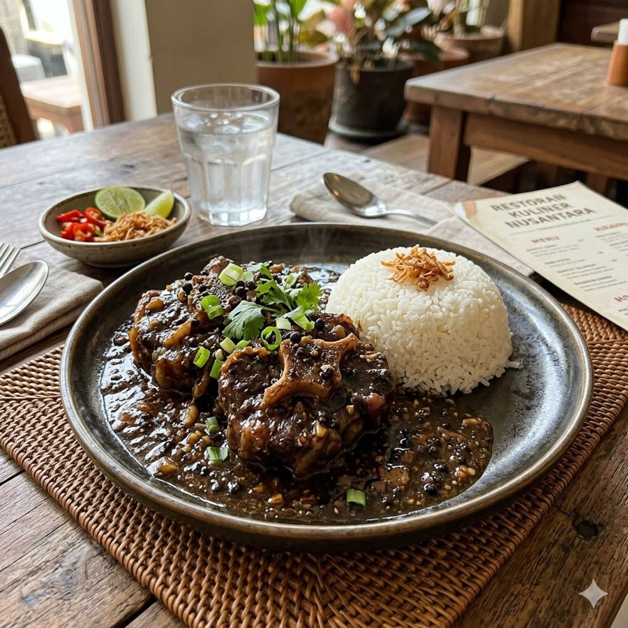 Foto Buntut Black Pepper