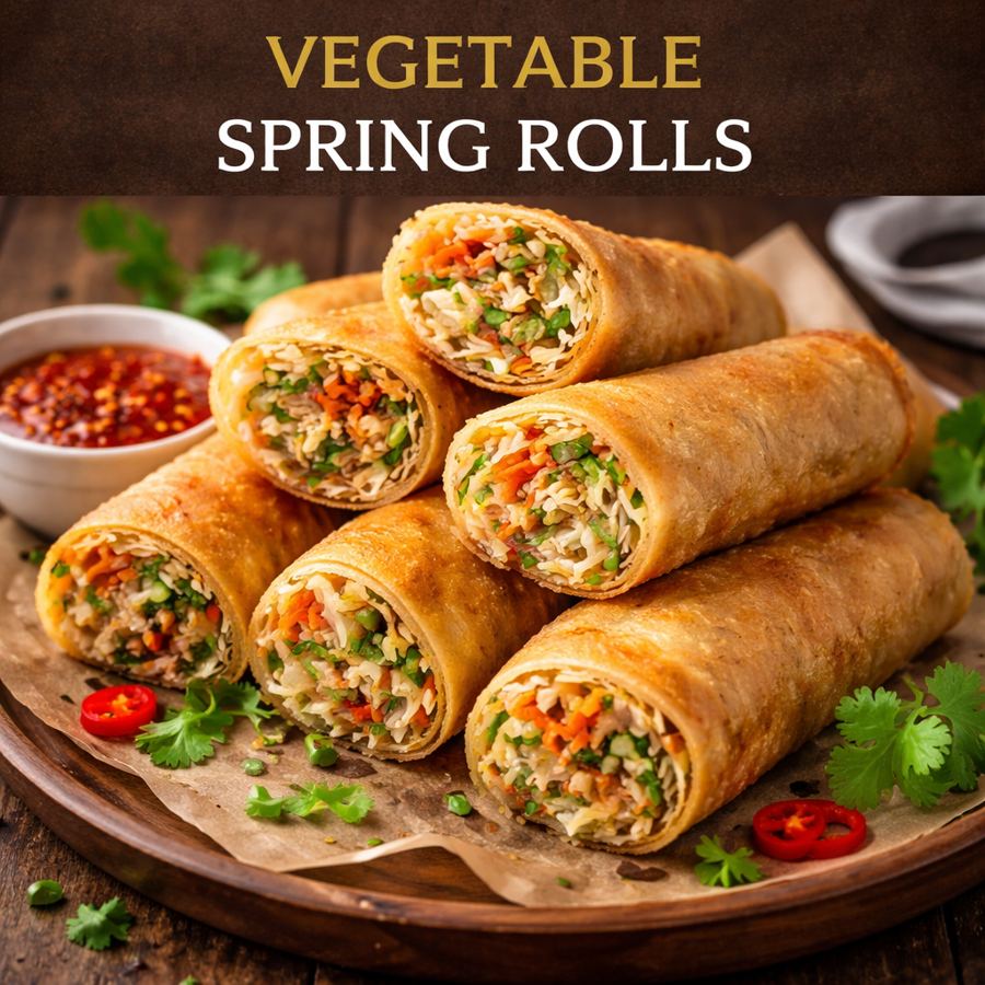 Foto Vegetable Spring Rolls