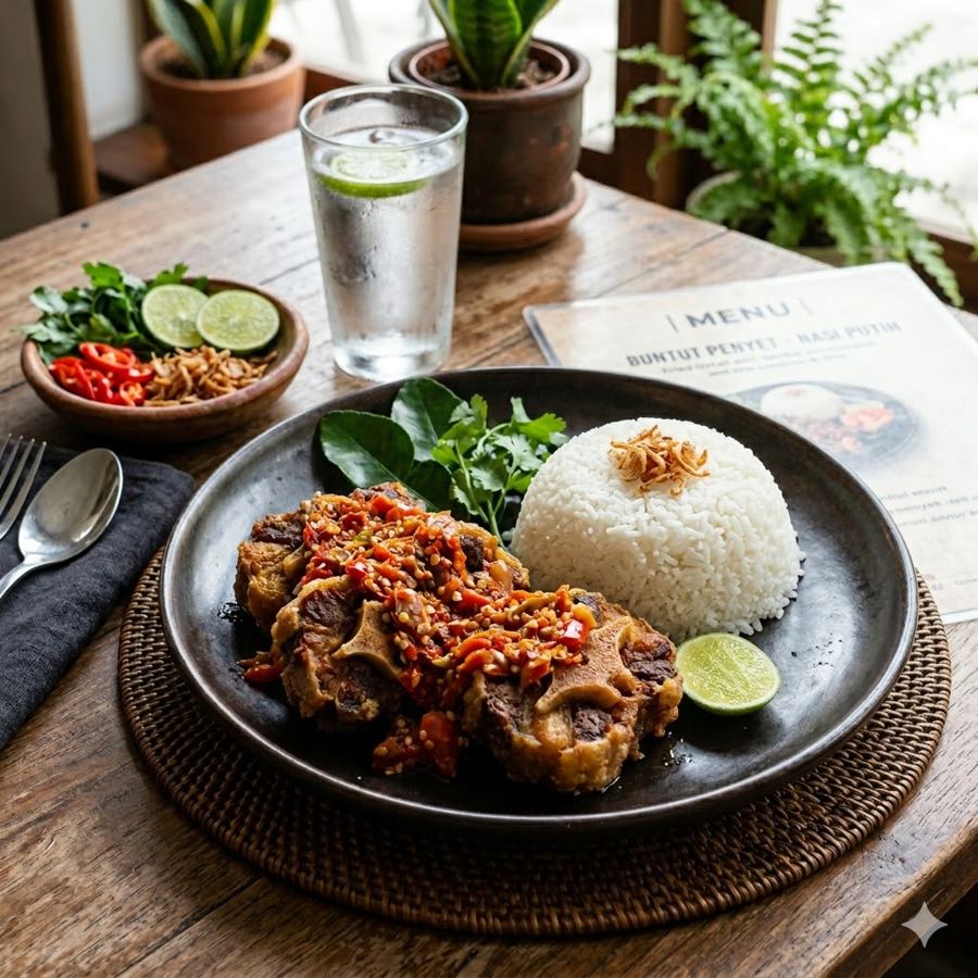 Foto Buntut Balado